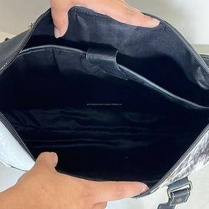 Bolsa de Viaje y Equipaje de Cuero Genuino de Vaca, Nueva Llegada 2025, Bolsa Deportiva Personalizada para Gimnasio, Bolsa de Viaje de Fin de Semana para Unisex - Product Image 6