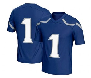 Maillots de football américains imprimés par sublimation de haute qualité avec un design personnalisé pour l'équipe - Product Image 1