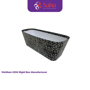 Cajas Rígidas de Papel Kraft Reciclables Hechas a Mano con Estampado en Relieve, Laminación Mate Biodegradable y Estampado en Lámina Dorada Personalizable OEM - Product Image 3
