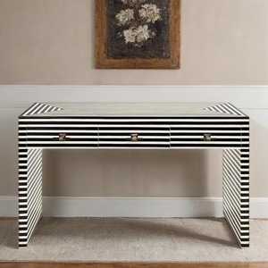 ILAHI's Bone Inlay <b>Drawer</b> Modern Design Agate Detailing <b>Storage</b> Portable Home Furniture - Product Image 2