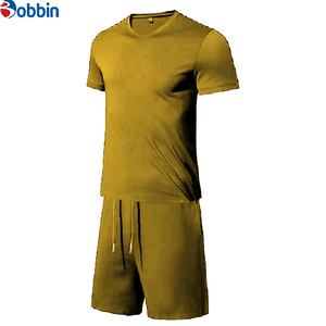 High Street Summer Breathable Customized Comfortable Unisex Men's Oversized T-Shirt <b>Sets</b> Solid Jogger <b>Set</b> Plus Size Men's <b>Set</b> - Product Image 5