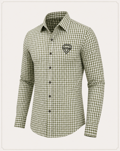 เสื้อเชิ้ตบาวาเรียนผู้ชายสั่งตัดคุณภาพพรีเมียม ผ้าฝ้าย 100% ระบายอากาศได้ดี แห้งเร็ว มีจำหน่ายจำนวนมากในราคาขายส่ง - Product Image 6
