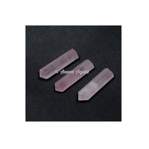 Điểm Bút Chì Thạch Anh Hồng Mua Trực Tuyến Pha Lê Đánh Bóng Bán Sỉ Nhà Cung Cấp Điểm Pha Lê Mã Não Anam | Nhận Bút Chì Chất Lượng Tốt Nhất - Product Image 1