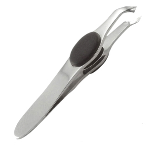 Coupe-ongles en acier inoxydable de haute qualité, 12,5 mm, à mâchoires plates, lame courbée, pointe affûtée, durable, outil de manucure - Product Image 2