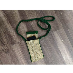 Hermoso Ramo de Flores de Yute Hecho a Mano, Tela Teñida, Decoración Rústica para el Hogar, Centro de Mesa para Bodas, Regalo Ecológico, Adorno Decorativo - Product Image 1