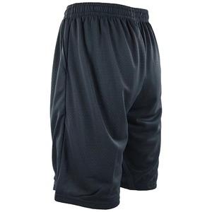 <b>Men</b> Solid Color Polyester Drawstring Shorts Regular Fit Woven Breathable Swim <b>Trunk</b> Black - Product Image 2