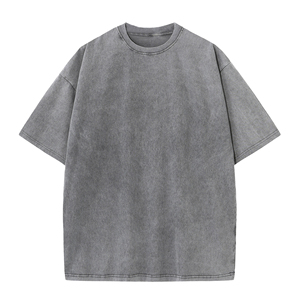 Camiseta Eyre Sports Wear Personalizada para Hombre, Estilo Vintage, Lavado Ácido, 100% Algodón, Antiarrugas, Talla Grande - Product Image 4