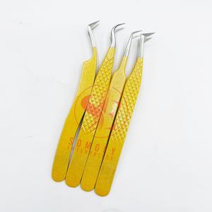 แหนบดัดขนตาโค้งมืออาชีพ โซโมฟี่ เอ็นเตอร์ไพรส์ ผลิตจากสแตนเลส สีเงิน ยอดนิยมของลูกค้า มุม 75/90 องศา - Product Image 3