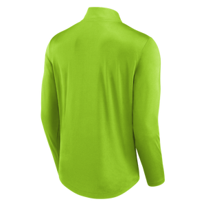 Custom Men Activewear Quarter Zip Training Top Quick Dry Running Shirt OEM Manufacturer - Product Image 2