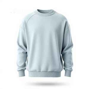 เสื้อสเวตเชิ้ตคอกลมผู้ชายแบบสั่งทำ ผ้าฝ้าย 100% ผ้าฟลีซหนานุ่ม แขนยาว ปักลาย บริการ OEM พร้อมสีและขนาดตามสั่ง - Product Image 3