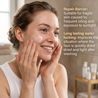 Crème Hydratante OEM/ODM à Marque Privée à base de Houttuynia, PCA de Zinc, Acide Salicylique et Panthénol – Soin Visage Équilibrant et Hydratant pour la Nuit