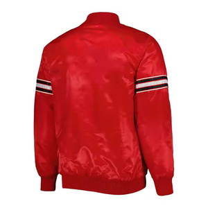 Hot Selling Satin <b>Baseball</b> <b>Jacket</b> <b>Men</b> Autumn Casual Slim Fit Stand Collar Varsity <b>Jacket</b> Quality Satin <b>Baseball</b> Unisex <b>Jacket</b> - Product Image 2