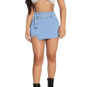 Nouveauté 2026 – Short en jean homme décontracté, coupe mi-serrée, sexy, respirant, effet vieilli, avec boutons, couleur personnalisable, vente en gros - Product Image 1