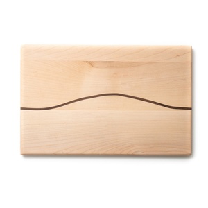 Tabla de cortar de acacia de primera calidad, tabla de cortar de madera maciza de acacia, bloque de madera dura de acacia natural - Product Image 6
