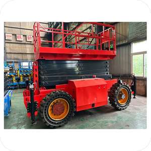 Plateforme élévatrice à ciseaux automotrice avec <span class=keywords><strong>hauteur</strong></span> de plateforme de 8 m et double alimentation pour entrepôt - Product Image 6