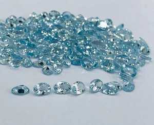 Aigue-marine naturelle ovale, pierre précieuse bleu ciel, 20 carats, certifiée ZUBEDA GEMS, prête pour la sertissage, fournisseur en gros - Product Image 6