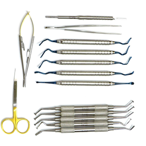 Kit de cirugía de implantes dentales: Juego de instrumentos alemanes de alta calidad para injerto óseo tipo hongo, elevación de seno y túnel Vista - Product Image 2