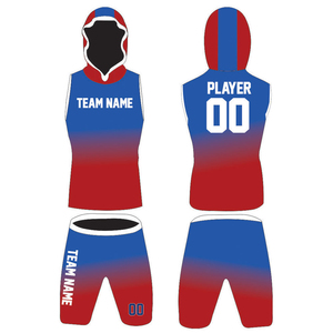 Conjunto de Pantalones Cortos y Camiseta de Baloncesto Sublimados Team 23, Ropa Deportiva de Secado Rápido sin Mangas con Capucha, Unisex para Adultos, Todas las Temporadas - Product Image 4