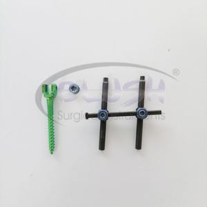 Disposable Titanium Alloy Domino Connector-Class III Orthopaedic Implant 5.5 System Posterior Spinal Fixation By <b>Blush</b> Surgical - Product Image 1