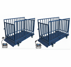 เครื่องชั่งน้ำหนักสัตว์ดิจิตอล 1 ตัน เครื่องชั่งน้ำหนักอิเล็กทรอนิกส์สำหรับงานหนัก สำหรับใช้ในฟาร์มและสัตวแพทย์ - Product Image 4