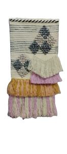 Tapiz de Macramé Tejido a Mano con Lana, Arte Abstracto para Colgar en la Pared, Decoración Boho para el Hogar, Decoración para Sala de Estar -08 - Product Image 2