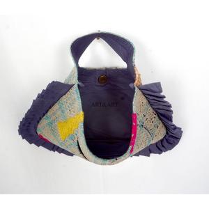 Magnifique sac à bandoulière et pochette Kantha pour femme, style bohème, design tendance, fait main, léger, grand format, pour voyage et usage quotidien - Product Image 3