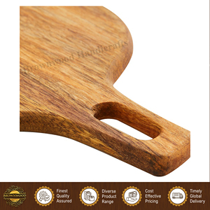 Leading Manufacturer of High Quality Handmade Mango Wood Chopping and Cutting Board for Hotel Restaurant <b>Kitchen</b> Use - Product Image 2