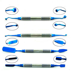 Ensemble d'instruments pour greffe osseuse d'implant dentaire PRF, 4 pièces, instruments chirurgicaux manuels en acier inoxydable réutilisables pour la parodontie orale - Product Image 1