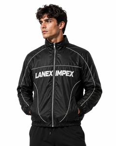 Chaqueta Cortavientos Ligera con Logotipo Personalizado para Hombre, Chaqueta Deportiva Impermeable con Cremallera Completa, Ropa Deportiva Informal para Exteriores - Product Image 3