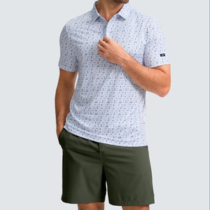 กางเกงขาสั้นกีฬาผู้ชายคุณภาพสูง แห้งเร็ว ยืดได้ 4 ทิศทาง ขายส่ง กางเกงลำลองผู้ชาย กางเกงกอล์ฟ เทนนิส - Product Image 1