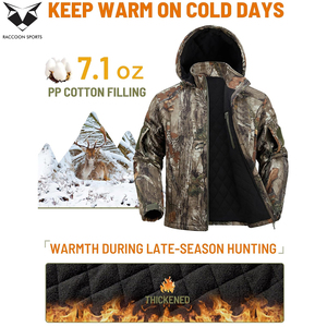 Chaquetas de Caza de Manga Larga con Estampado, Resistentes al Agua, al Viento y de Alta Calidad para Otoño, con Múltiples Bolsillos y Aislamiento Térmico para Actividades al Aire Libre - Product Image 2