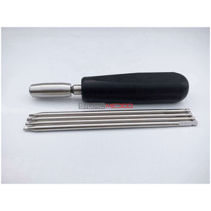 Jeu de tournevis orthopédiques à accouplement rapide, instrument chirurgical manuel, outil de vissage professionnel de qualité médicale - Product Image 4