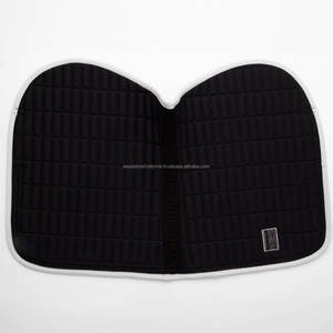 Tapis de selle occidentaux matelassés de qualité supérieure à bas quantité minimale de commande pour la fabrication d'équipements équins de produits équestres de chevaux du Pakistan - Product Image 4