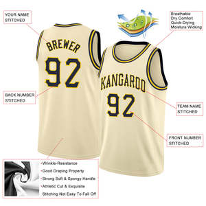 Camiseta de Baloncesto Personalizada para Hombre, Estilo Casual, 100% Poliéster, Sublimación, Ropa Deportiva de Equipo OEM con Nombre, Número y Diseño de Jugadores - Product Image 4