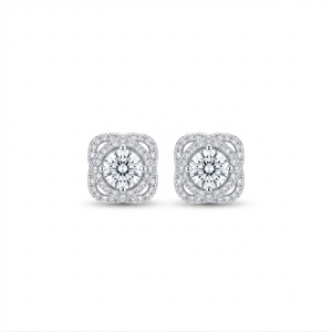 DIVYORO ROYALE CRYSTAL <b>STUDS</b> EARRING - Product Image 1
