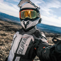 Combinaison de moto Duhan D-25911, veste et pantalon imperméables, super vitesse, course, avec doublure coupe-vent, veste de moto pour motards