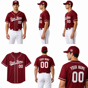 Camiseta deportiva suave con tela moderna para entrenamiento regular y juego activo, que permite una fácil movilidad para jugadores de béisbol. - Product Image 4