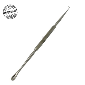 Jamso Industries JI-3483 or Grade Gross <b>Ear</b> Hook and Spoon Angled 90 ENT Surgical Instruments CE Certified Customized Size - Product Image 3