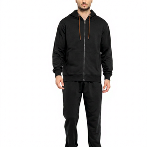 Chándal Ligero y Transpirable para Hombre, con Cierre Completo, 100% Algodón, Corte Regular, con Bolsillos Laterales, para Invierno - Product Image 4