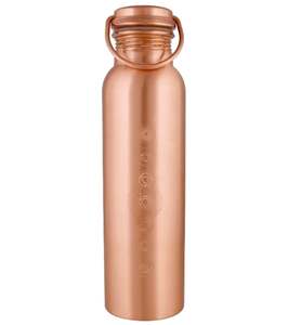 Bouteille d'eau en cuivre pur de haute qualité, disponible en différents styles avec emballage haut de gamme, meilleur grossiste d'Inde - Product Image 2