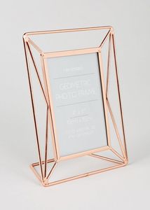 Copper <b>photo</b> <b>frame</b> rose gold <b>photo</b> <b>frame</b> metal <b>photo</b> <b>frame</b> geometric <b>photo</b> <b>frame</b> modern <b>photo</b> <b>frame</b> tabletop <b>photo</b> <b>frame</b> - Product Image 2