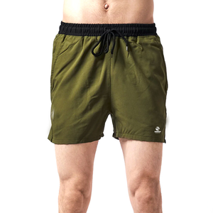 Shorts de sport pour hommes, marque tendance, coupe slim, pour fitness et musculation, taille élastique - Product Image 1