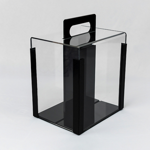 Boîte de rangement pour jetons de poker en acrylique transparent pour 1000 jetons pour le Baccarat, le Texas Hold'em et la <span class=keywords><strong>Roulette</strong></span> - Product Image 3