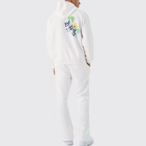 Conjunto Deportivo Personalizado con Estampado Sólido para Hombre, Sudadera con Capucha, Pantalones Deportivos, Conjuntos de Jogger y Pantalones Cargo, Ropa Deportiva Estampada - Product Image 3