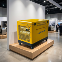 Groupe électrogène à essence silencieux 5000W 8KW 10KW 15KW 20KW 25KW triphasé GPL monocylindre 4 temps
