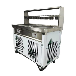 เครื่องทำไอศกรีมม้วนแบบไทยสองถาด ขนาด 48 นิ้ว รุ่นใหม่ ยอดนิยม ETL- อุปกรณ์อื่นๆ - Product Image 1