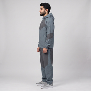 Conjunto Deportivo Casual de Invierno para Hombre, Chaqueta con Capucha, Pantalones, Cortavientos, Ropa Deportiva para Correr, Gimnasio, Entrenamiento, Ropa Deportiva Resistente - Product Image 5