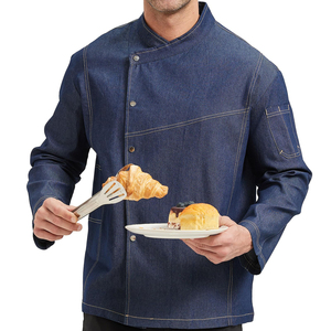Chaqueta de Chef Personalizada con Logotipo, Uniforme de Cocina de Manga Corta para Hombre y Mujer, Unisex, de Algodón Transpirable para Cocineros, Reposteros y Restaurantes - Product Image 3