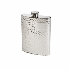 กระติกน้ำทรงเหลี่ยมลายตอก ดีไซน์เท่ห์ พกพาสะดวก เหมาะสำหรับใส่เหล้าอย่างวิสกี้ รัม หรือวอดก้า ระหว่างการเดินทาง ขายส่งจากอินเดีย - Product Image 1