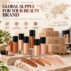 Liquid Bronzer Highlighter <b>Cosmetic</b> Manufacturer Vegan Makeup <b>Private</b> <b>Label</b> Custom Logo Bulk Wholesale <b>Supplier</b> - Product Image 2